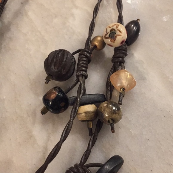 CHICO'S Corded Earth Toned Necklace - Picture 4 of 5